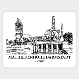 Mathildenhöhe Darmstadt - Germany Magnet